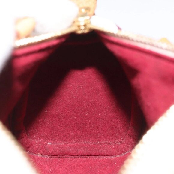 LOUIS VUITTON Monogram Multicolor Mini Speedy Hand Bag White M92645 Auth BA414AV - Picture 12 of 16